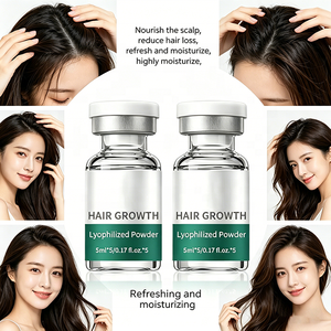 Kit Avancé de Repousse des Cheveux à base de Peptides GHK-Cu, Biotine et Ginseng, Anti-Chute, Renforce et Améliore la Densité et la Santé des Cheveux - Product Image 4