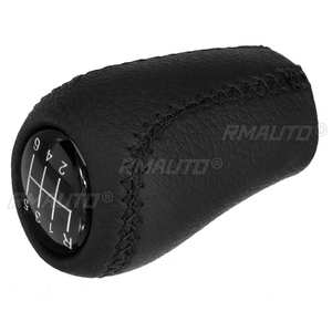 Pommeau de levier de vitesse en cuir pour voiture 5 vitesses 6 vitesses pour MAZDA 3 BK BL 5 CR CW 6 II GH CX-7 ER MX-5 NC III MT 2007-2012 - Product Image 3