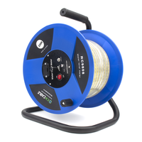 Indicateur de niveau d'eau câble d'immersion 50m 100m 200m 300m capteur de niveau d'eau de puits avec fil d'enrouleur