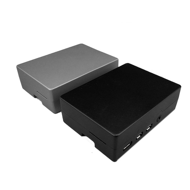 2024 Logo Custom Aluminum Alloy Metal Raspberry Pi 4B 4 Model B 4gb 8GB Build-in Heatsink Case Enclosure with Factory Price