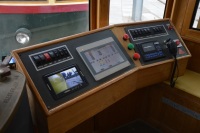 Tren Eléctrico Turístico Heritage Tram para Parques de Atracciones, Ferrocarril Panorámico, Transporte de Pasajeros