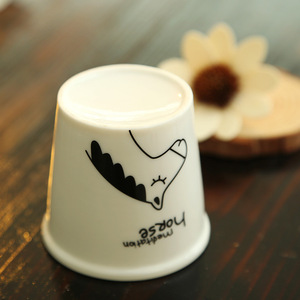 Ceramic <b>Cup</b> Cartoon Design 10pcs <b>Set</b> For Coffee Tea Home Use Gift Mugs - Product Image 3