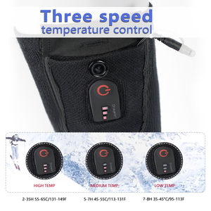 Chaussettes chauffantes à commande logicielle à distance Température réglable à trois niveaux Conception confortable Sports de plein air Chaussettes chauffantes - Product Image 2