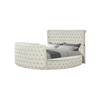 Pinzhi Home Maßgefertigtes Modernes Luxus-Schlafzimmermöbel-Set Luxuriöses Kingsize-Polsterbett mit TV-Rahmen Schlafzimmer-Sets Bett
