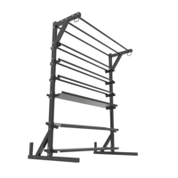 Équipement de gymnastique Power Multi Mass Storage Functional Wall Kettle Bumper Dumbbell Heavy Storage Rack
