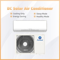 Climatiseur Autonome Solaire 9000-24000 BTU 24V 48V Mini Split pour Maison