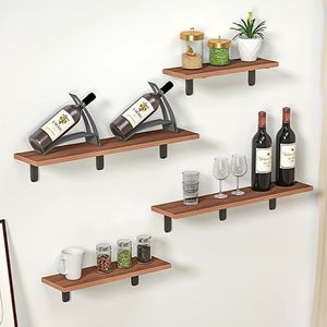 Capacidad de carga Metal negro Soportes de 90 grados <span class=keywords><strong>para</strong></span> estantes Soporte <span class=keywords><strong>L</strong></span> montado en la pared <span class=keywords><strong>para</strong></span> estanterías flotantes con tornillos - Product Image 6