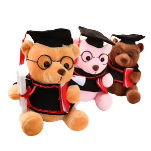 graduation teddy bear with cap and gown custom teddy bear graduation gift wholesale graduation teddy bear