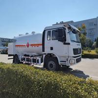 Camion distributeur de gaz de cuisson LNG mobile YUNER |   Compteur de pompe citerne Bobtail |   Construction en acier |   Récipient sous pression |   5m-40m