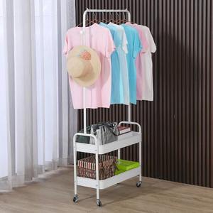 Porte-<span class=keywords><strong>manteau</strong></span> vertical en bambou personnalisé pour chambre à coucher, support de rangement amovible - Product Image 2