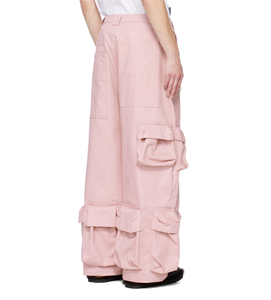 أفضل كينيا كامو بيع فضفاض الرجال بانت الغسيل الحمضي مزق أسود طارد رمادي تكتيكي أحمر ملابس الأولاد قماش السراويل البضائع عالية - Product Image 3