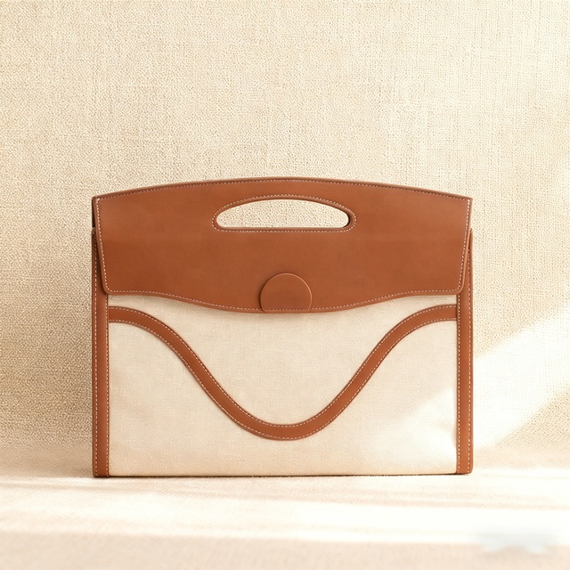 Wholesale Custom Velvet PU Leather 13 14 15 15.6 Inch Computer Handbag Tote Bag Tablet Laptop Bag Convenient for Office