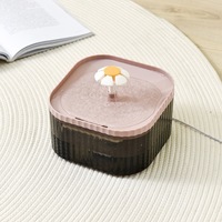 Fontaine à eau intelligente pour chat, à circulation automatique, pour petits animaux, avec eau courante, alimentation par prise, filaire