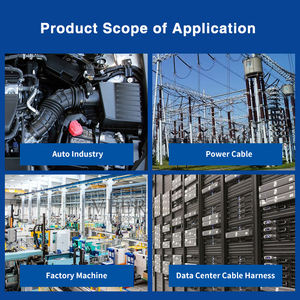 Attaches de câble autobloquantes en nylon 66 ultra-larges KSS CV-255XXLB de conception exceptionnelle, noires, pour usage industriel - Product Image 6