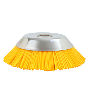 Cepillo de Nylon para Amoladora Angular, Cepillo Abrasivo de Alambre Plástico para Limpieza y Pulido de Superficies de Piedra y Hormigón - Product Image 6