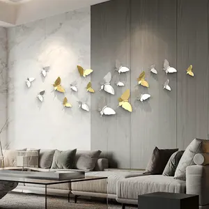 Dekorasi kupu-kupu item dekorasi rumah untuk ruang tamu bohemian untuk rumah hotel Vila dekorasi kamar