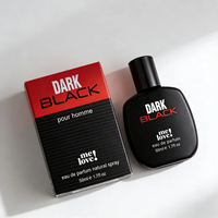 Hanna's Secret – Eau de Parfum Homme 50ML Prête à l'Expédition – Parfum Boisé Épicé Riche – Flacon Noir Texturé – Idéal pour les Rendez-vous et les Occasions Sociales