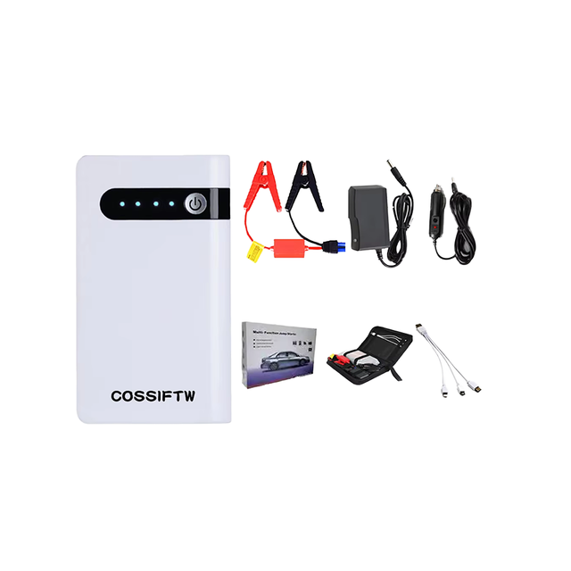 Portable 20000mAh Car Battery Jump Starter with LED Flashlight Auto Emergency Jump Box Charger
