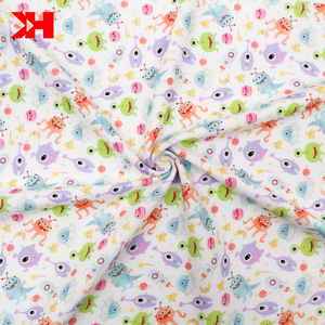 Khn-tela de algodón orgánico para bebé, tejido suave de alta calidad, 100 GSM, estampado para bebé, venta al por mayor - Product Image 6