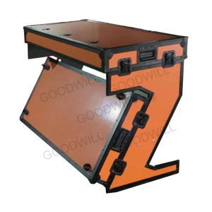 โต๊ะดีเจแบบพับได้พกพาสะดวก รุ่นยอดนิยมปี 2024 พร้อมกล่องใส่แบบพกพาขนาดกะทัดรัด - Product Image 3