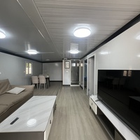Préfabriqué de luxe 20 pieds 40 pieds Modulaire Déménagement Petites Maisons 3 Chambres Conteneur Cabine Maisons Hôtel Casas Prefabricadas à vendre