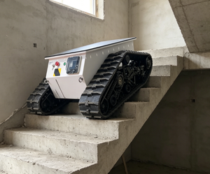 Plataforma Robótica Inteligente PLT1000 con Chasis de Orugas, Robot Móvil para Subir Escaleras, para Patrullaje, Rescate e Inspección Industrial - Product Image 3