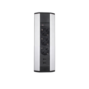 <span class=keywords><strong>Prise</strong></span> <span class=keywords><strong>d</strong></span>'<span class=keywords><strong>angle</strong></span> USB 250V 16A <span class=keywords><strong>prise</strong></span> peu encombrante <span class=keywords><strong>pour</strong></span> <span class=keywords><strong>prise</strong></span> de bureau de meubles - Product Image 3