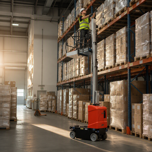 Traversing <b>Platform</b> Vertical Mast Lift 6m 150kg Drive for Supermarket Cleaning Wholesale Price - Product Image 6