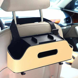 Vendita calda su misura per auto Organizer 600d poliestere multifunzionale sedile posteriore scatola del tessuto con tasca appesa per auto - Product Image 3