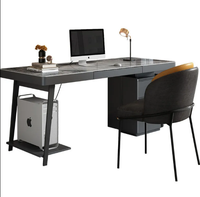 Table de bureau moderne meubles en forme de L Design bois 1.8 mètres de long patron directeur général exécutif bureau