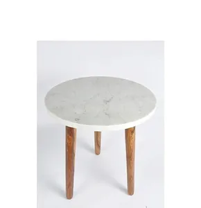Table basse de forme ronde de meilleure qualité collection faite à la main prix de gros - Product Image 1