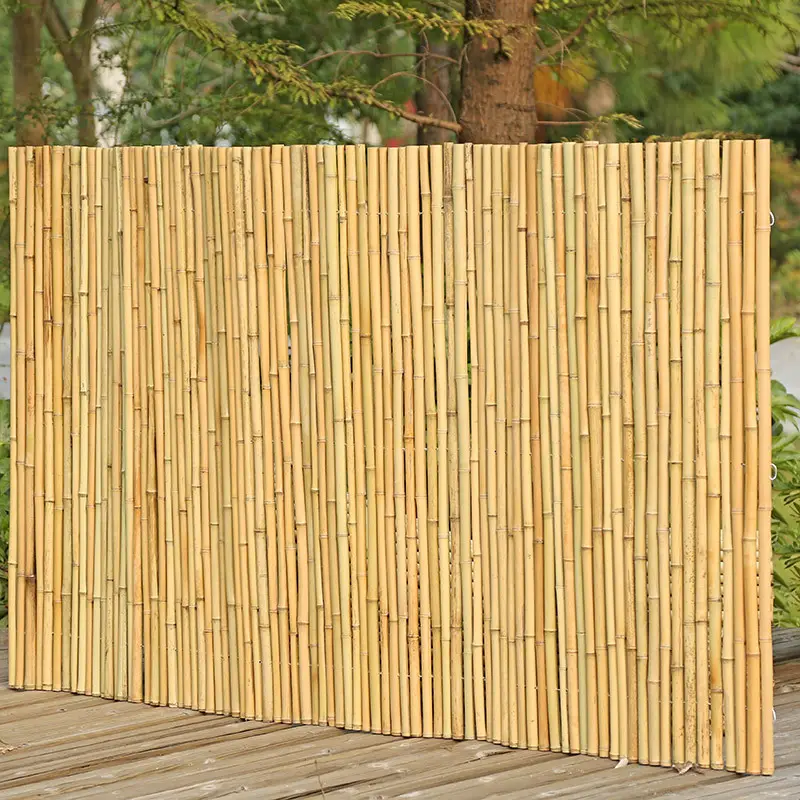 Hoge Kwaliteit Goedkope Rot Proof Goedkope Bamboe Hekwerk Voor Yard