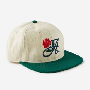 Casquettes Snapback à 6 panneaux bicolores en mélange de laine de haute qualité avec étiquette personnalisée, chapeau souple non structuré avec logo brodé - Product Image 1
