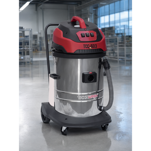 Tahawash TCC-603 60L Three Motor <b>Wet</b> <b>Dry</b> <b>Vacuum</b> for Commercial <b>and</b> Industrial Cleaning - Product Image 3