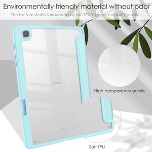เคสกันกระแทก TPU ใสพร้อมที่ใส่ดินสอสำหรับแท็ปเล็ต Samsung S6 Lite <span class=keywords><strong>10.4</strong></span>นิ้วฝาครอบแท็บเล็ตทนทาน P610 2020 - Product Image 6