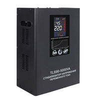 Stabilisateur de tension automatique 5000VA 220V monophasé de type relais pour toute la maison, régulateur de tension pour appareils électroménagers