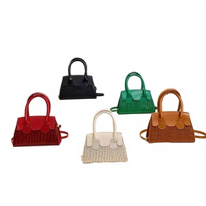 กระเป๋าสะพายข้างมินิหนัง PU ลายหินหรูหราสำหรับผู้หญิงรุ่นใหม่มาแรง สไตล์อังกฤษ ปิดด้วยซิป - Product Image 1