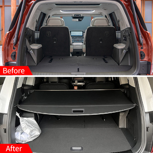 Cubierta de carga retráctil para maletero para Hyundai <span class=keywords><strong>Santa</strong></span> <span class=keywords><strong>Fe</strong></span> <span class=keywords><strong>2023</strong></span> 2024, accesorios interiores para coche, portátil - Product Image 2