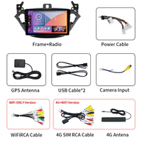 Autoradio Android 9 pouces 2+32 Go 4+64 Go 6+128 Go Carplay Android Auto Lecteur multimédia pour Opel 15~17 Corsa 13~16 Adam