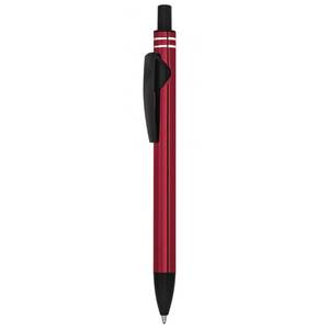 <b>Red</b> Aluminium Click <b>Pen</b> with Black Ink Custom Metal Ballpoint and Novelty Gel <b>Pen</b> for Promotions - Product Image 1