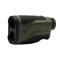 Télémètre laser longue distance étanche portable de haute qualité personnalisé à grossissement 6X pour la chasse à affichage rouge