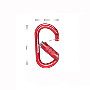 Alta calidad 25KN O forma <span class=keywords><strong>de</strong></span> <span class=keywords><strong>montaña</strong></span> escalada mosquetón - Product Image 2