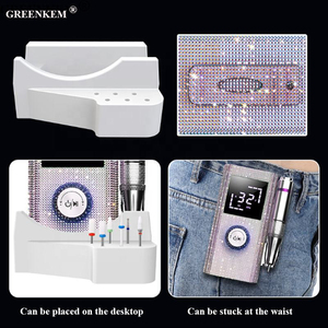 Mesin Bor Kuku Listrik New Pink <span class=keywords><strong>Diamond</strong></span> 45000RPM 50W, Rechargeable, Portable, Layar LED, Full <span class=keywords><strong>Diamond</strong></span> - Product Image 5
