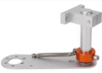 Support de montage à ressort réglable en alliage d'aluminium pour encodeur, service d'usinage CNC personnalisé