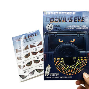 Ojos <span class=keywords><strong>de</strong></span> Diablo Inspirados en Rápidos <span class=keywords><strong>y</strong></span> Furiosos para Automóviles - Product Image 4