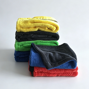 Premium 1000gsm 1200gsm Twist Loop Microfiber Car Wash Towel Super Absorbent No Lint Plush Twist Cleaning <strong>Drying</strong> <strong>Cloth</strong> - Product Image 3