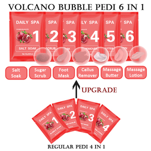 Pedicure Spa 6 en 1 Kit de 6 pasos <span class=keywords><strong>Pedicura</strong></span> en una caja <span class=keywords><strong>Granada</strong></span> Deluxe Pedicure 6 pasos - Product Image 2