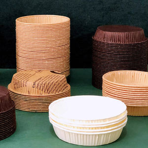 Poêle à quiche antiadhésive ronde amovible à fond libre cannelée <span class=keywords><strong>tarte</strong></span> en papier petit <span class=keywords><strong>moule</strong></span> à pizza moules à <span class=keywords><strong>tarte</strong></span> - Product Image 1