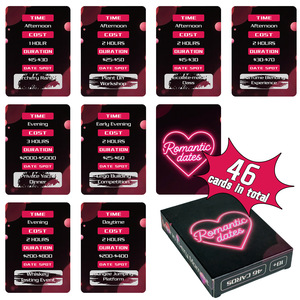 Nouvelles cartes à gratter pour couples de 46 pièces avec des thèmes amusants pour les rendez-vous, jeux de société interactifs pour couples, jouets pour adultes - Product Image 5