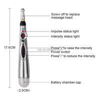 Sacknove 9 Intensiteit Pulsaanpassing Pen Tepel Vaginale Clitoris Stimulator Stick Bdsm Mannelijke Vrouwelijke Elektrische Schok Seksspeeltje